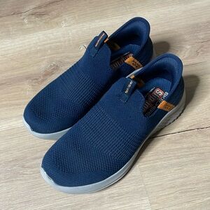 Skechers‎ Slip-Ins Shoes. Blue. Size 3. Good Used Condition!